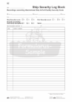 Ship security logbook - Moehlke